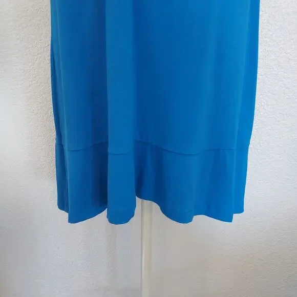 J. Jill Wearever Collection Royal Blue Sleeveless Dress Size XSP - Picture 4 of 10